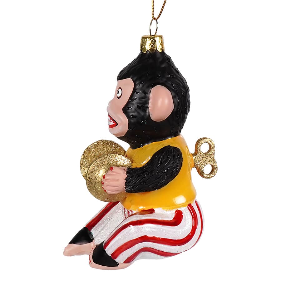 Vintage Toy Monkey Ornament - Ornaments