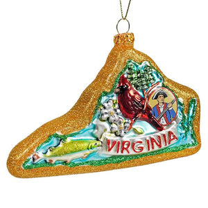 Virginia State Ornament