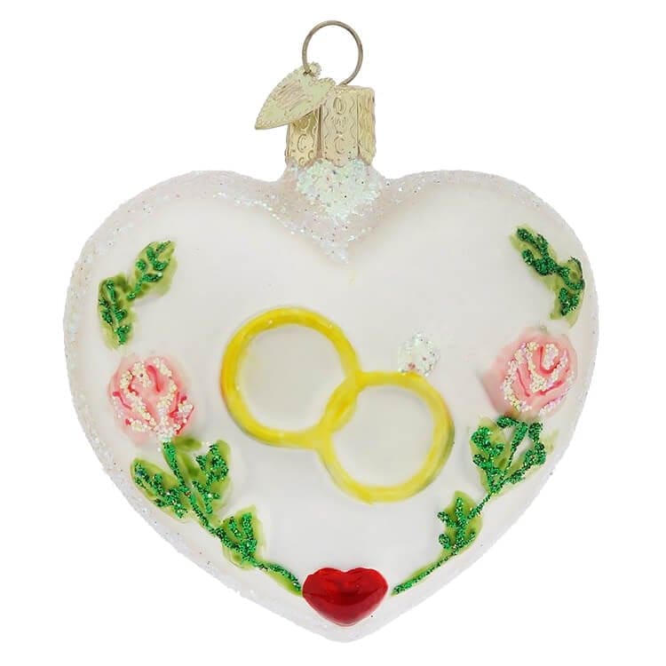 Wedding Heart Ornament