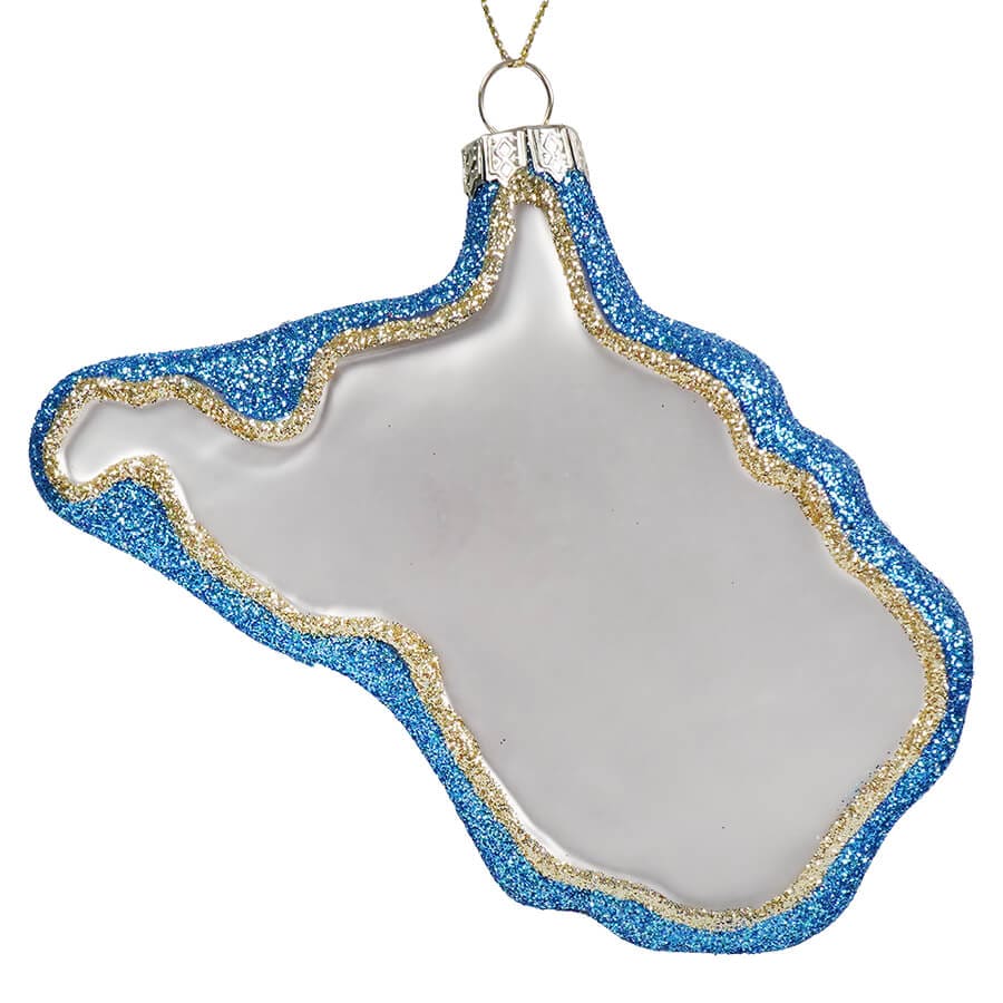 West Virginia Glass Ornament - Ornaments