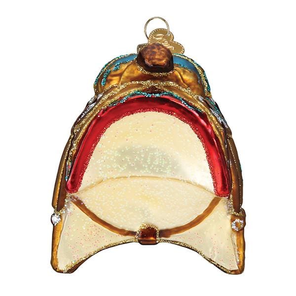 Western Saddle Ornament