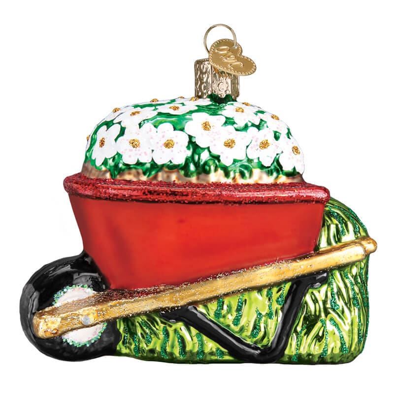 Wheelbarrow Ornament