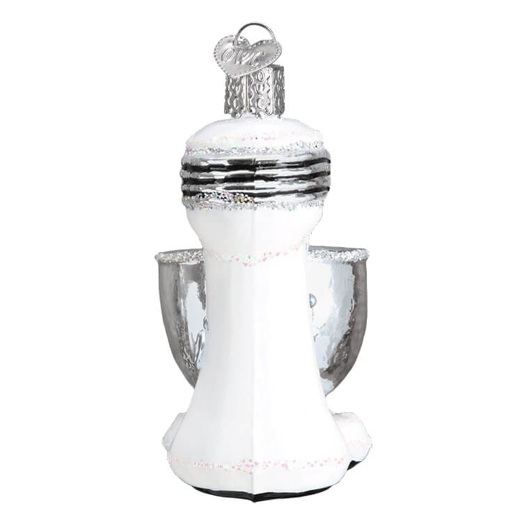 White Mixer Ornament