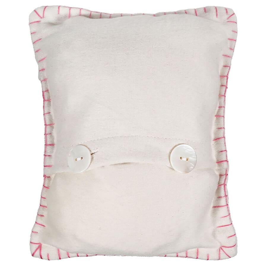 White Pillow With Love Heart