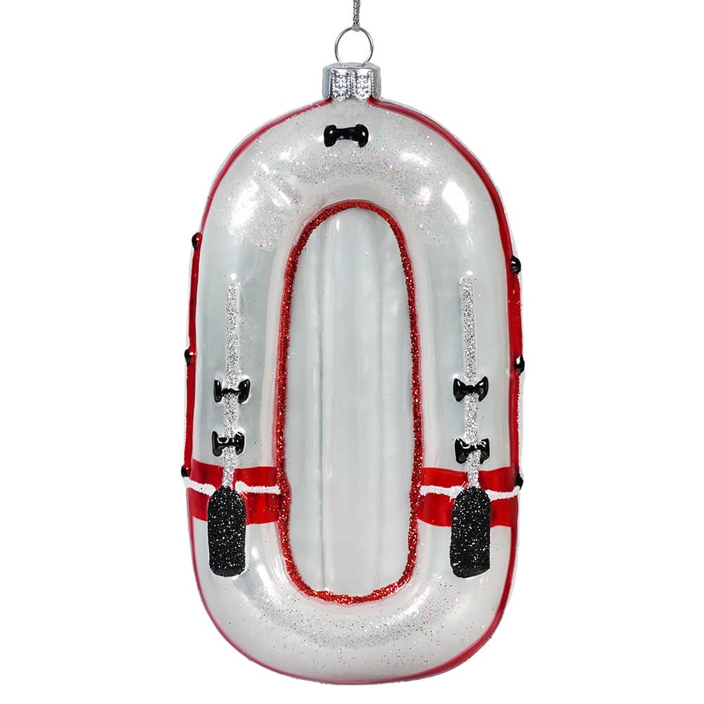 White Raft Ornament - Ornaments