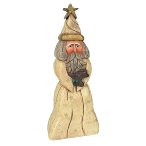 White Santa With Bear