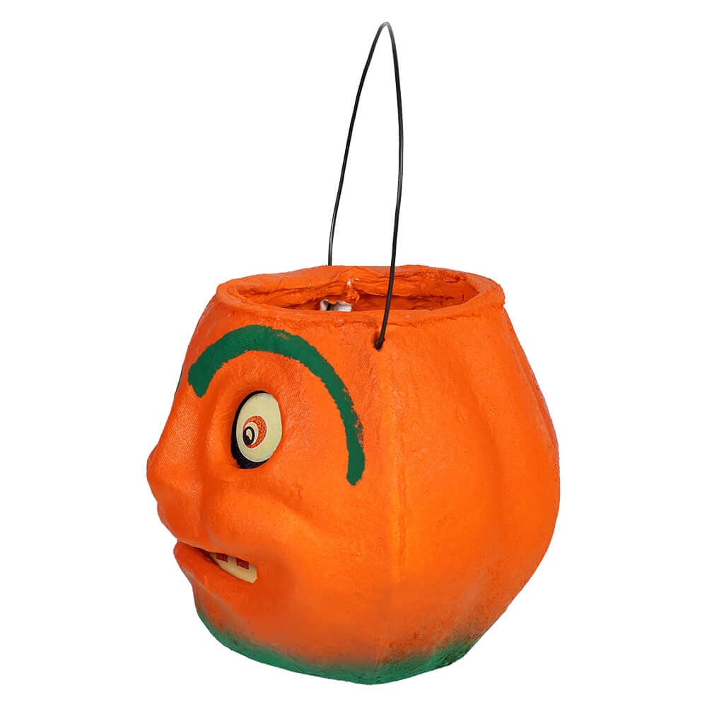 Wild-Eyed Pumpkin Bucket