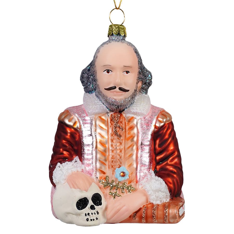 William Shakespeare Ornament - Christmas