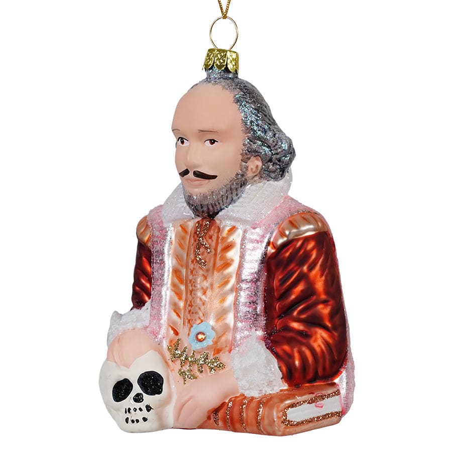 William Shakespeare Ornament - Christmas