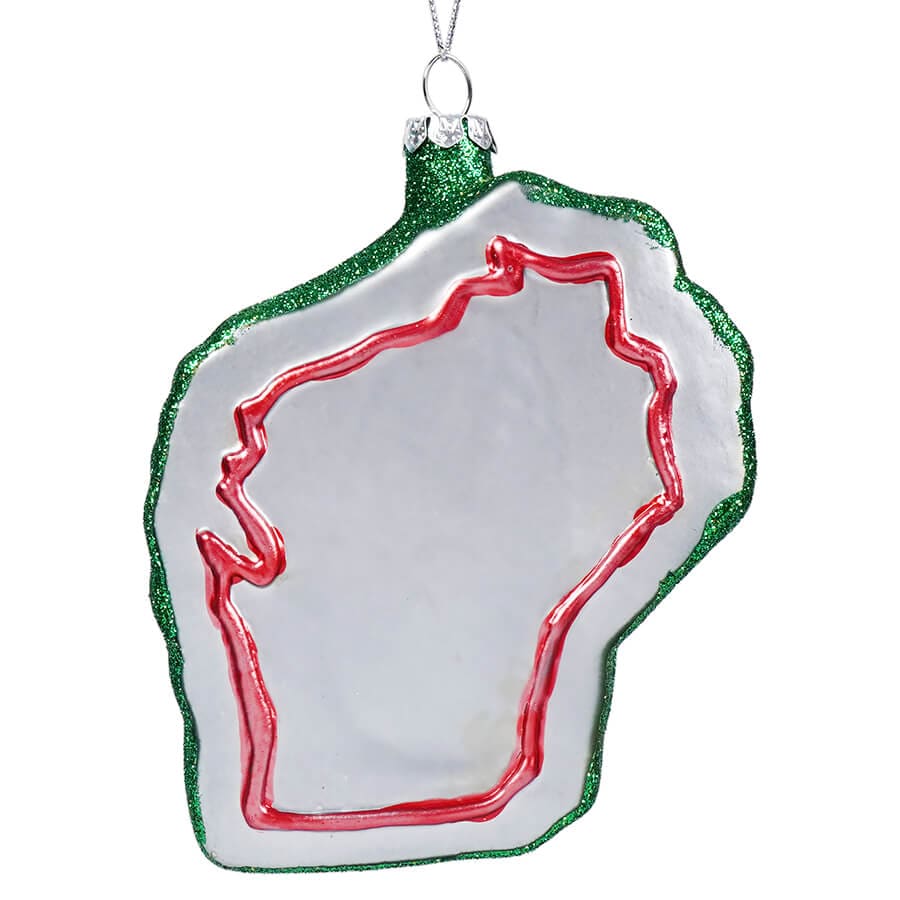 Wisconsin State Ornament - Ornaments