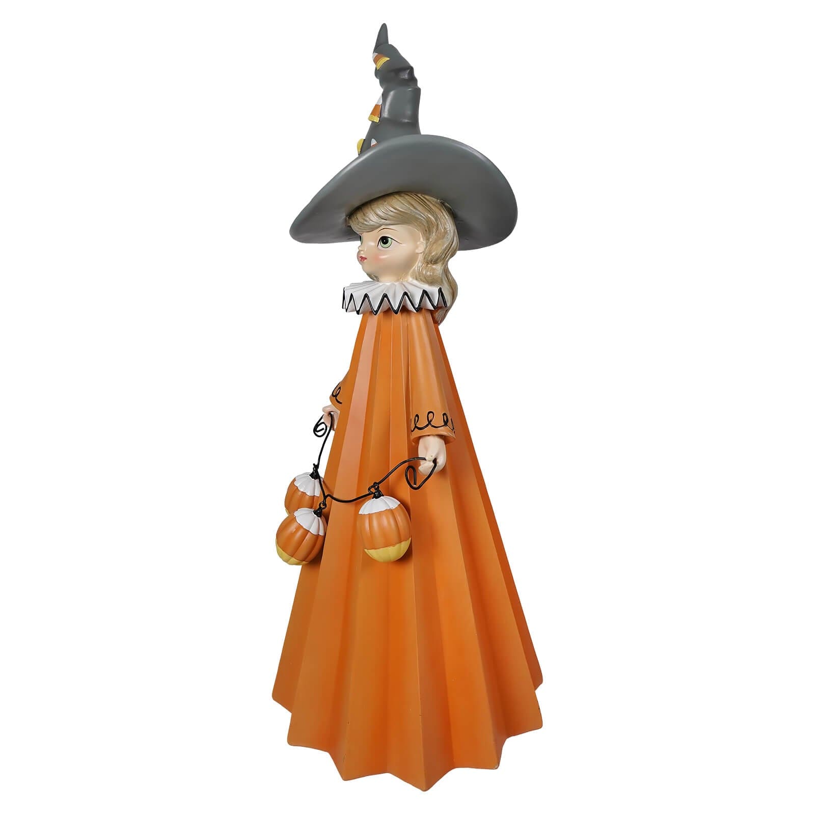 Witch Girl With Candy Corn - Halloween