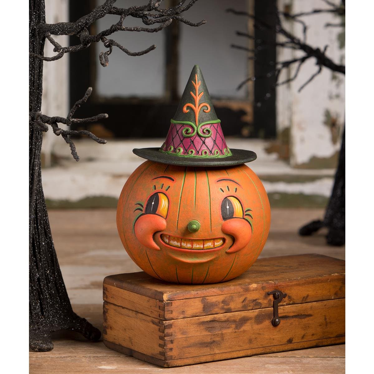 Witchy Orange-O-Weena Container - Halloween