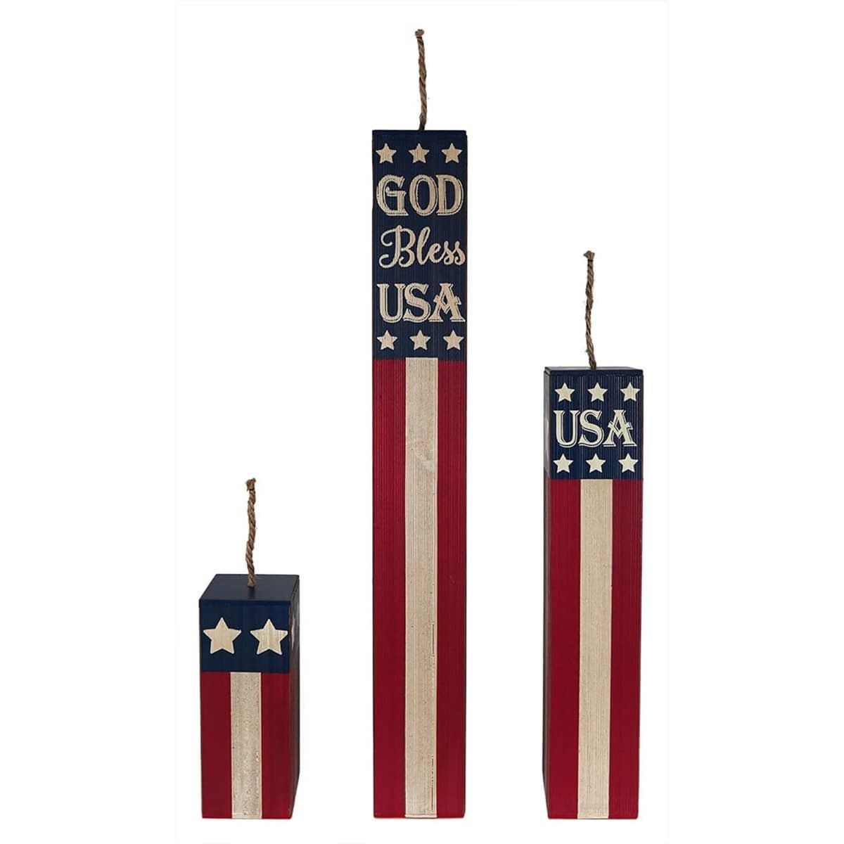 Wood Americana Fireworks Set/3