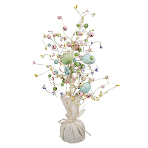 Wood Bead Easter Egg Tree