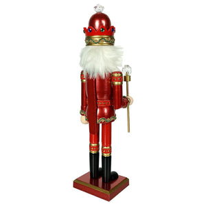 Wooden Red King Nutcracker