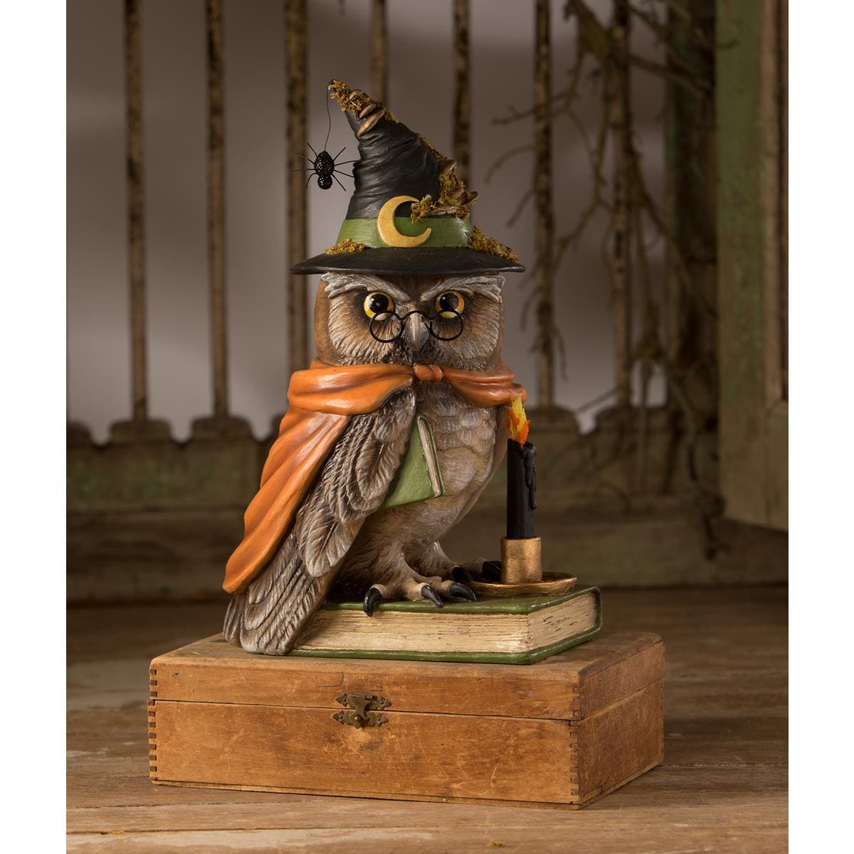 Woodsy Wizard Owl - Ornaments