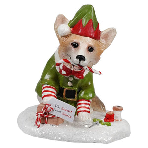 Wrapping It Up Corgie - Christmas