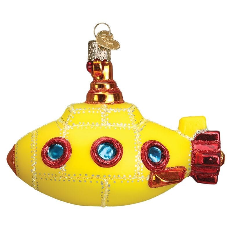 Yellow Submarine Ornament