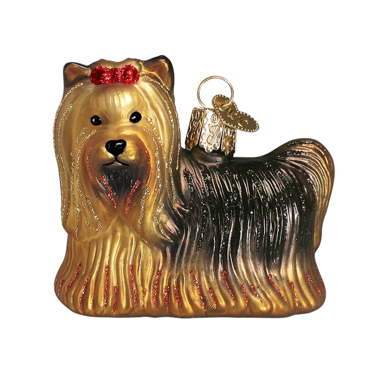 Yorkie Ornament