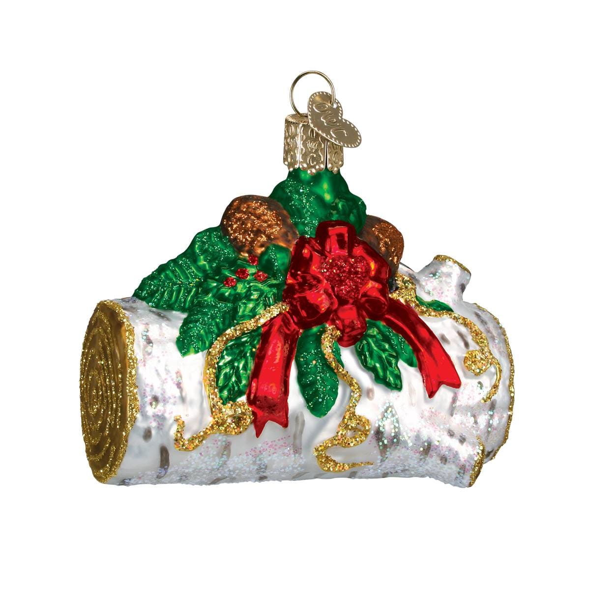 Yule Log Ornament