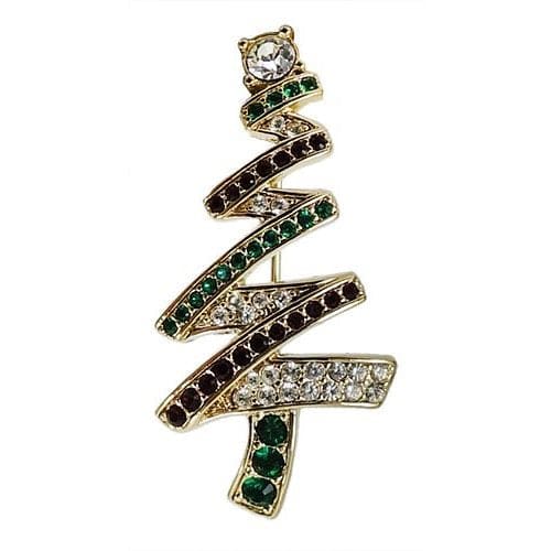 Zig Zag Christmas Tree Pin