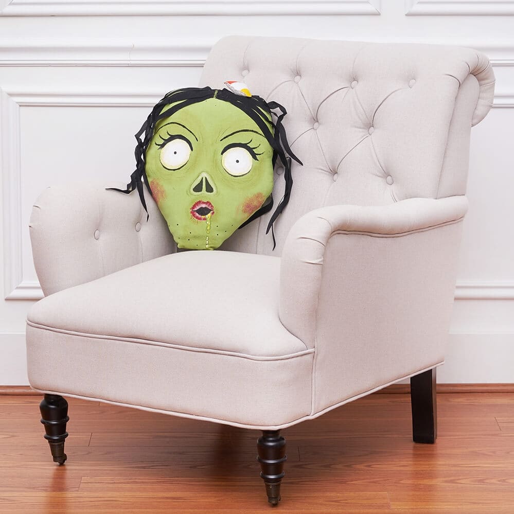 Zombina Zombinaland Decorative Pillow - Halloween