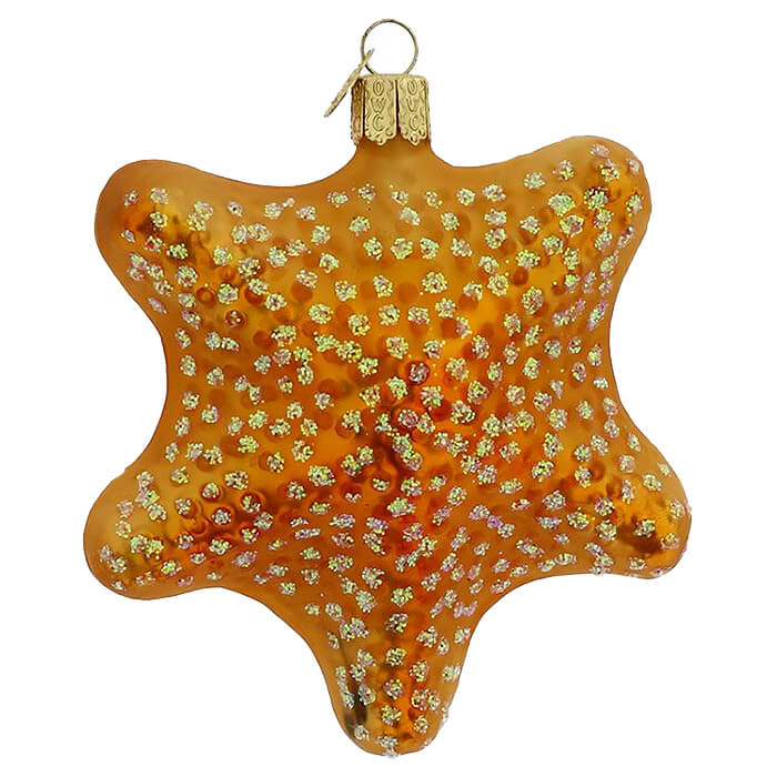 Gold Starfish Ornament