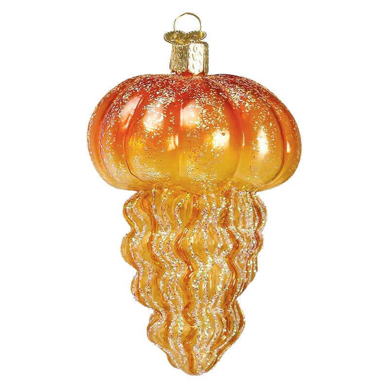 Gold Jellyfish Ornament