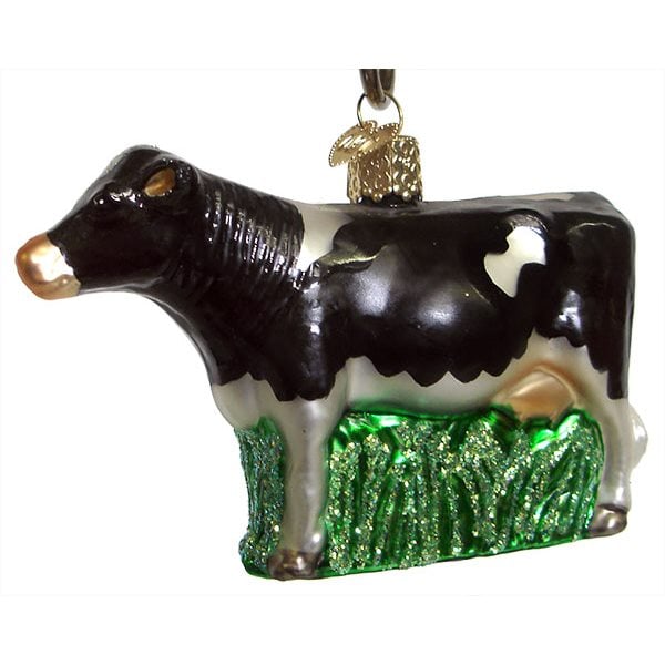 Black & White Dairy Cow Ornament