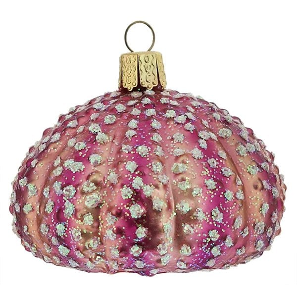 Pink Sea Urchin Ornament