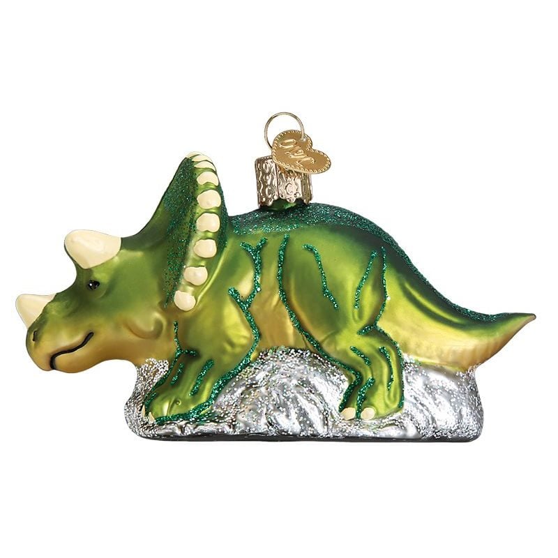 Triceratops Dinosaur Ornament