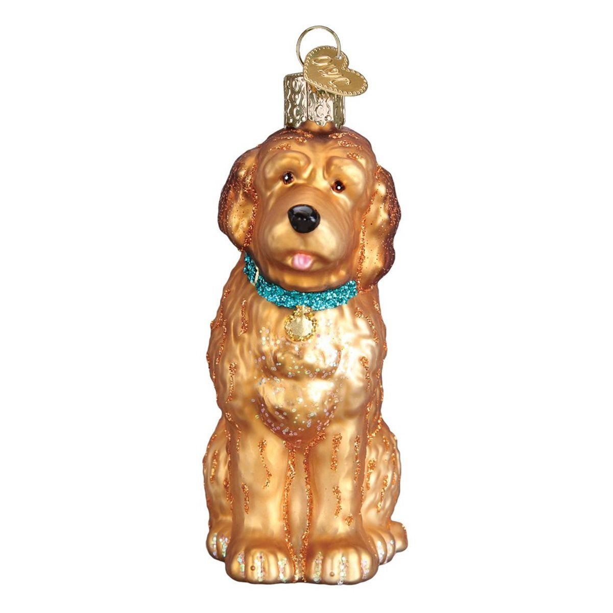 Irish Doodle Dog Ornament