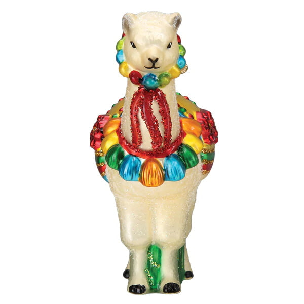 Festive Alpaca Ornament