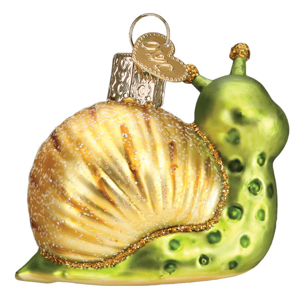 Smiley Snail Ornament
