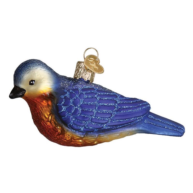 Western Bluebird Hanging Ornament