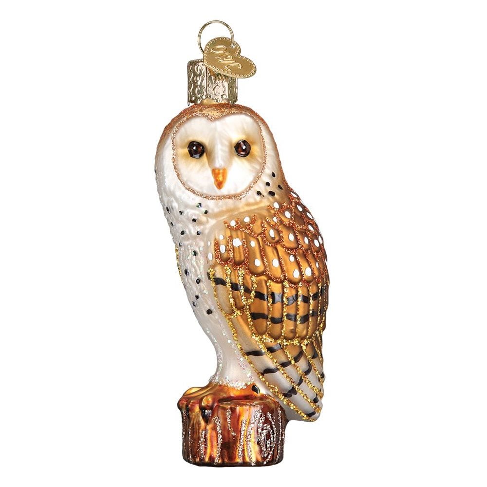Barn Owl Hanging Ornament