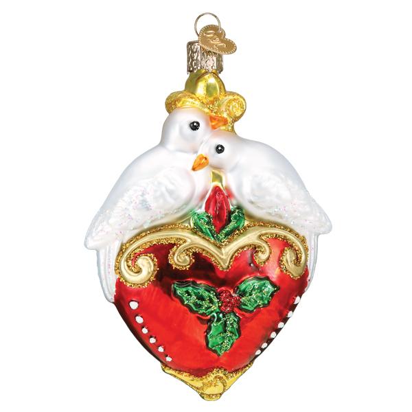 Two Turtle Doves Ornament