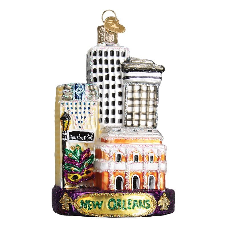 New Orleans City Skyline Ornament