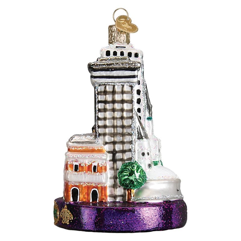 New Orleans City Skyline Ornament