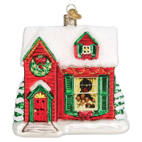 Norman Rockwell You're Home! Ornament
