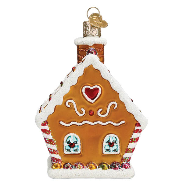 Sweet Gingerbread Cottage Ornament