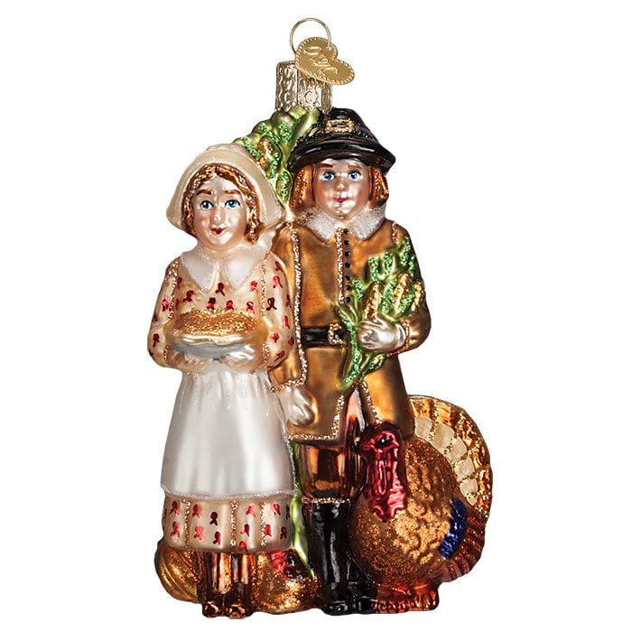 Pilgrim Thanksgiving Ornament