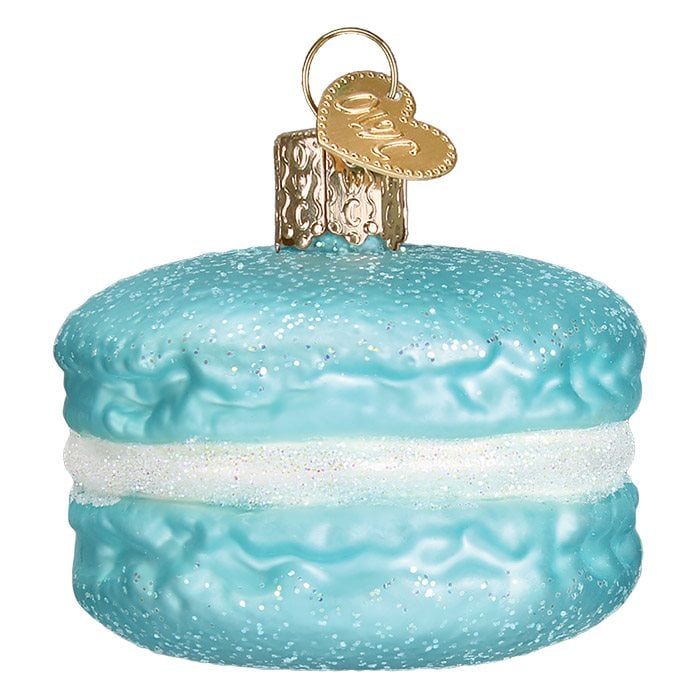 Turquoise Macaroon Ornament