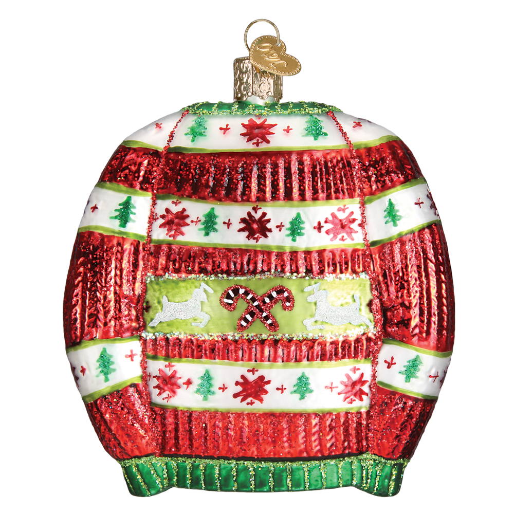 Festive Christmas Sweater Ornament