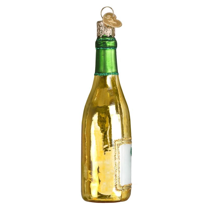 White Wine Bottle Ornament