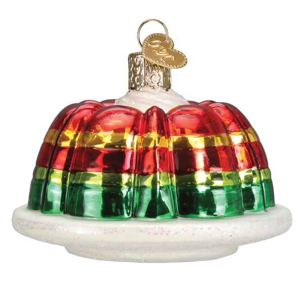 Festive Gelatin Mold Ornament