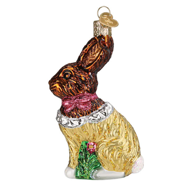 Chocolate Easter Bunny Ornament