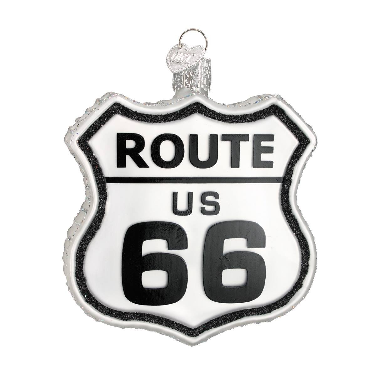 Route 66 Sign Ornament