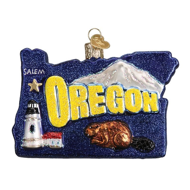 State of Oregon Ornament