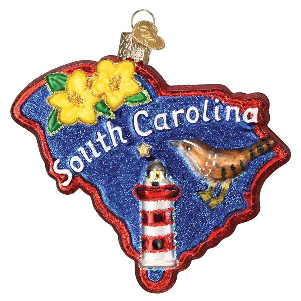 State Of South Carolina Ornament